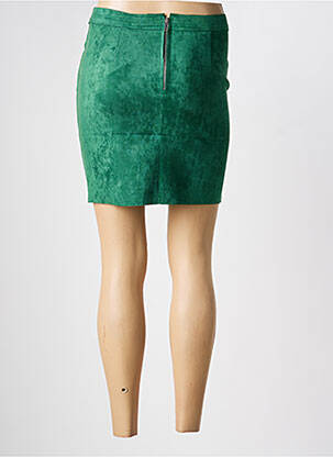 Mini sijonas tiesi kirpimas žalias HF WOMAN COLLECTION moteris