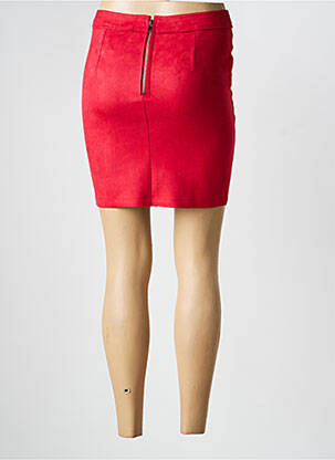 Mini sijonas tiesi kirpimas raudona HF WOMAN COLLECTION moteris