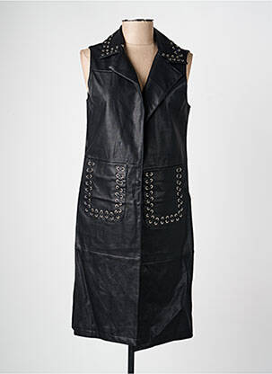 Pusilgių suknelė be rankų be rankų juodas H F WOMAN COLLECTION moteris
