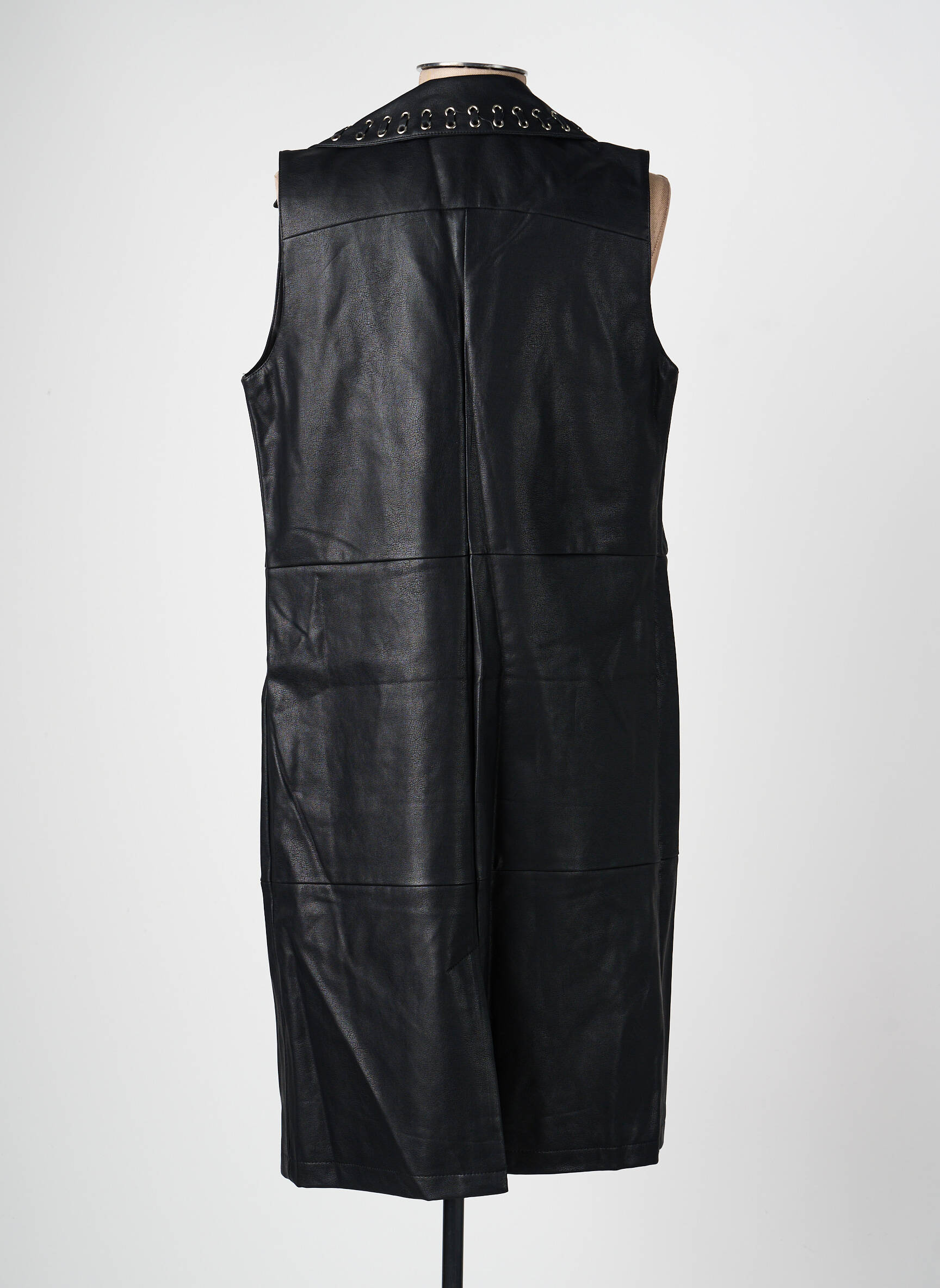 Pusilgių suknelė be rankų be rankų juodas H F WOMAN COLLECTION moteris