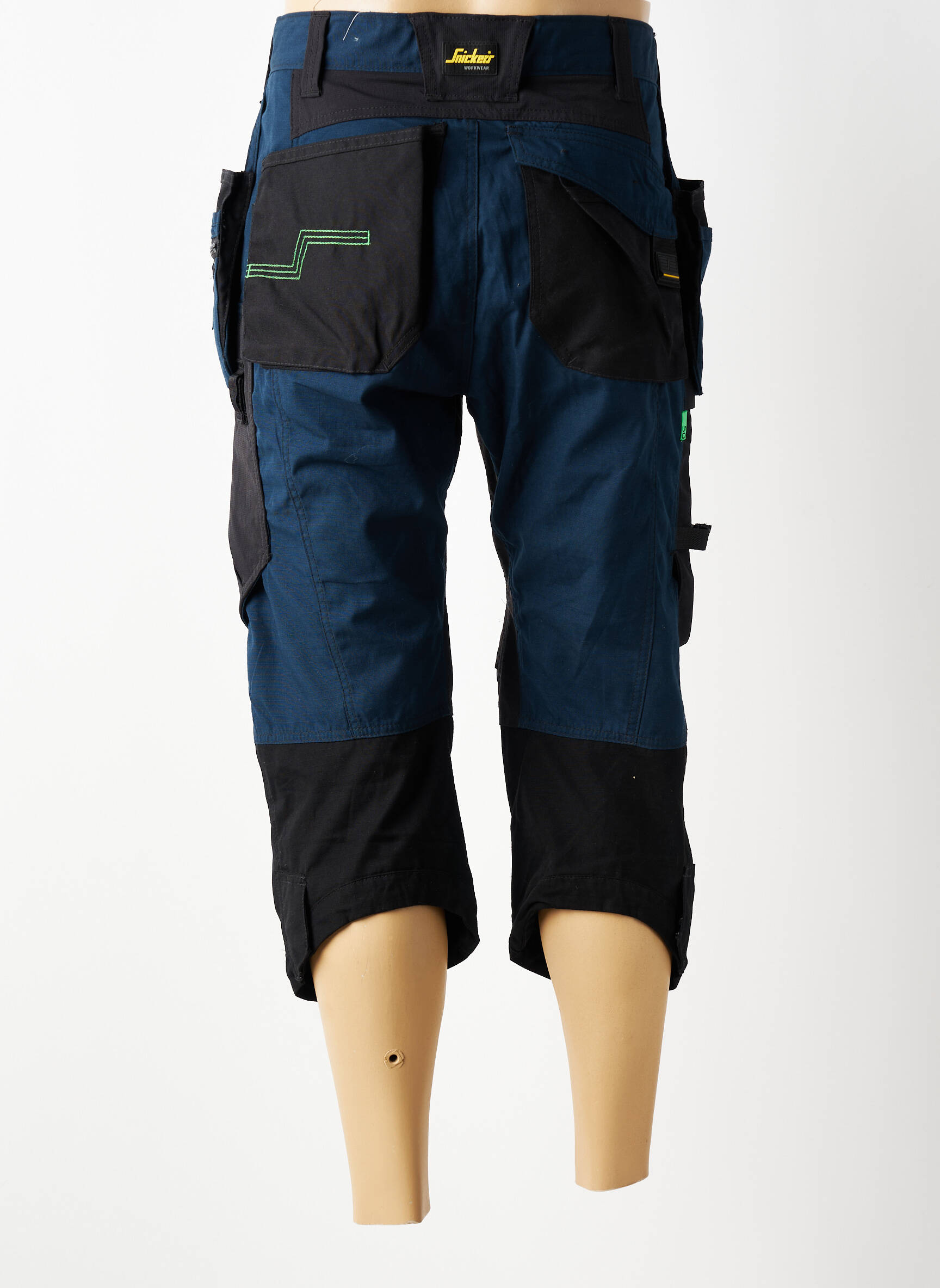 Pusilgių kelnių tiesi kirpimas normala dydis mėlyna SNICKERS WORKWEAR vyras