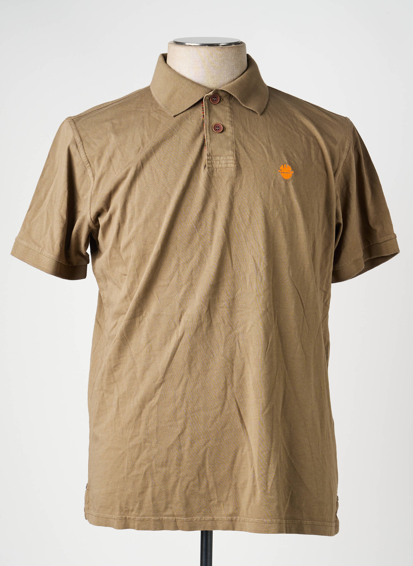 Polo jersey audinys trumpas rankovės žalias DIKE vyras