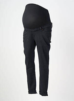 Nėštumo džinsai tamprumas juodas MAMA JEANS moteris