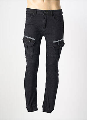Kargo kelnė kišenės juodas LEEYO JEANS vyras