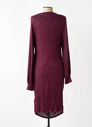 Nėštumo suknelė tamprumas violetinis QUERENCIA moteris