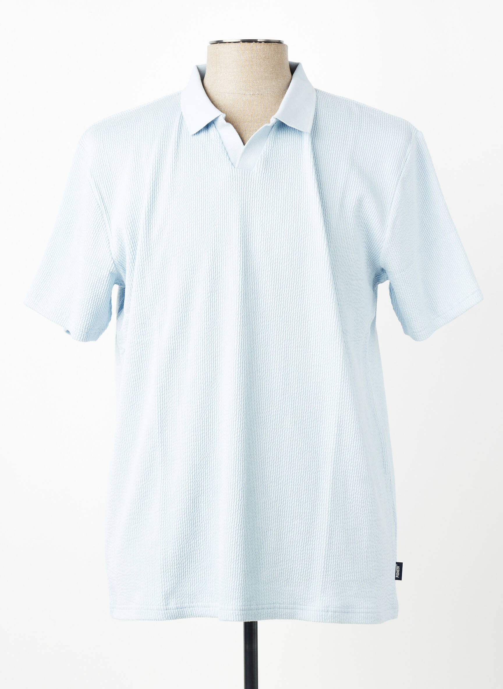 Polo jersey audinys trumpas rankovės mėlyna PIONEER vyras