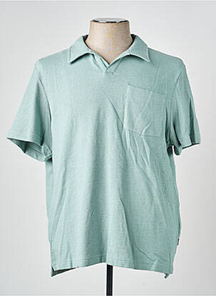 Polo jersey audinys trumpas rankovės žalias ECOALF vyras
