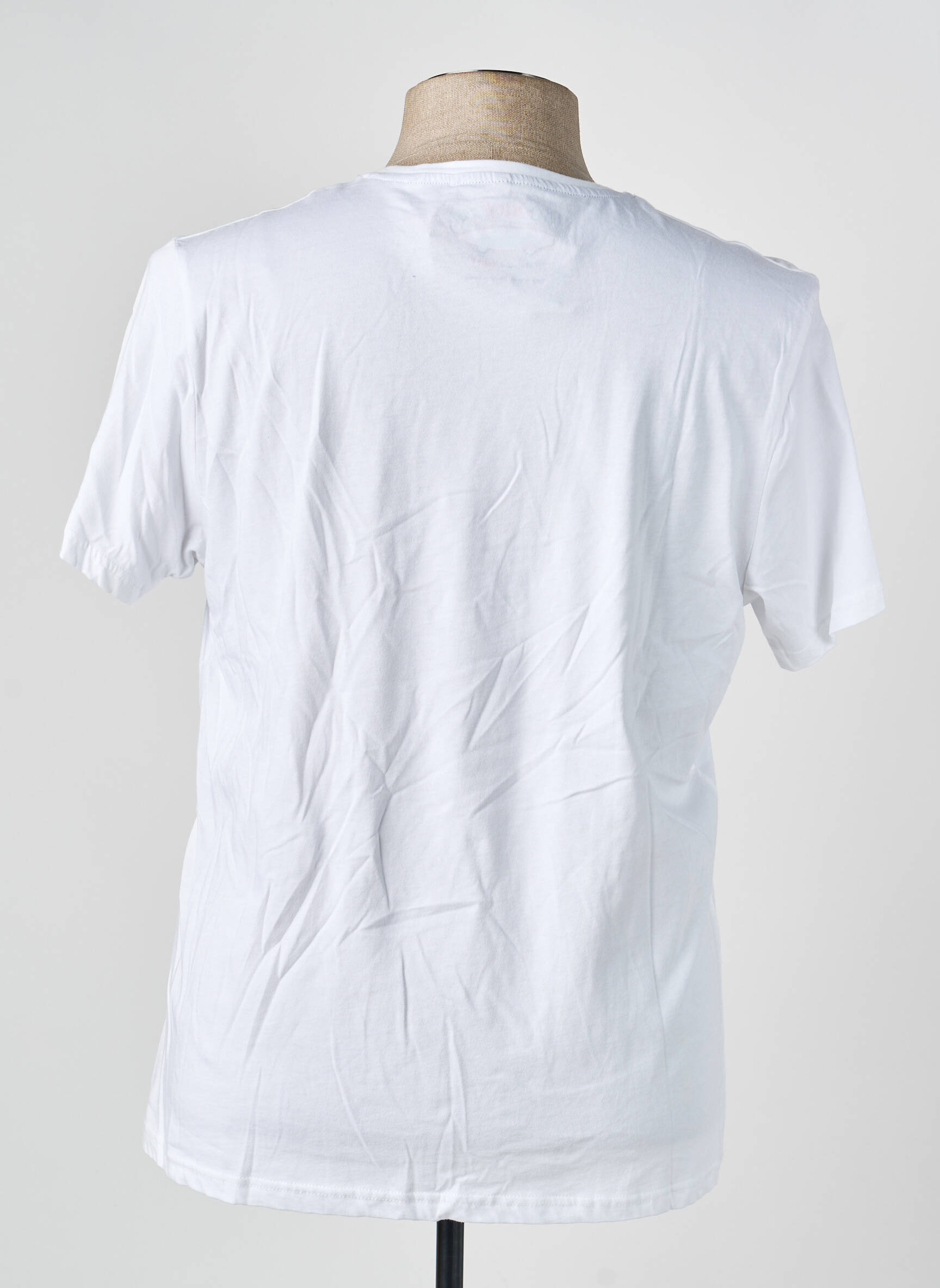 T-marškinys tamprumas trumpas rankovės baltas THE SURFCAR vyras