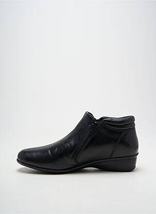 Batai/botai satino audinys kulnas nuo 4 iki 6 cm juodas LUXAT moteris