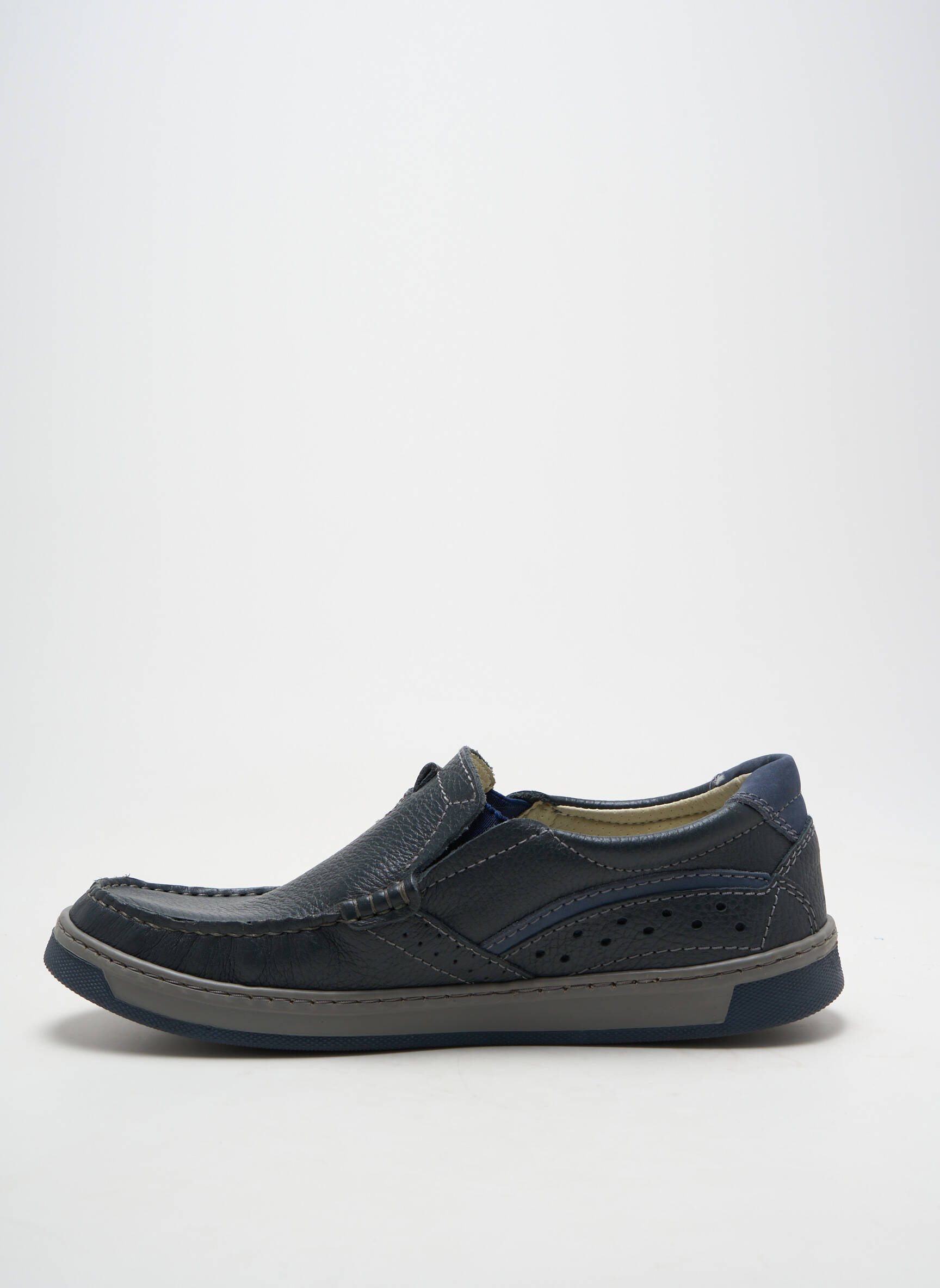 Slip-on batai apvalus mygtukas apvalus mygtukas mėlyna ARIMA vyras