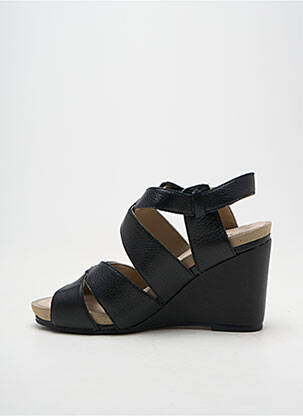 Sandalai/nu pėdos satino audinys kulnas nuo 7 iki 9 cm juodas HUSH PUPPIES moteris