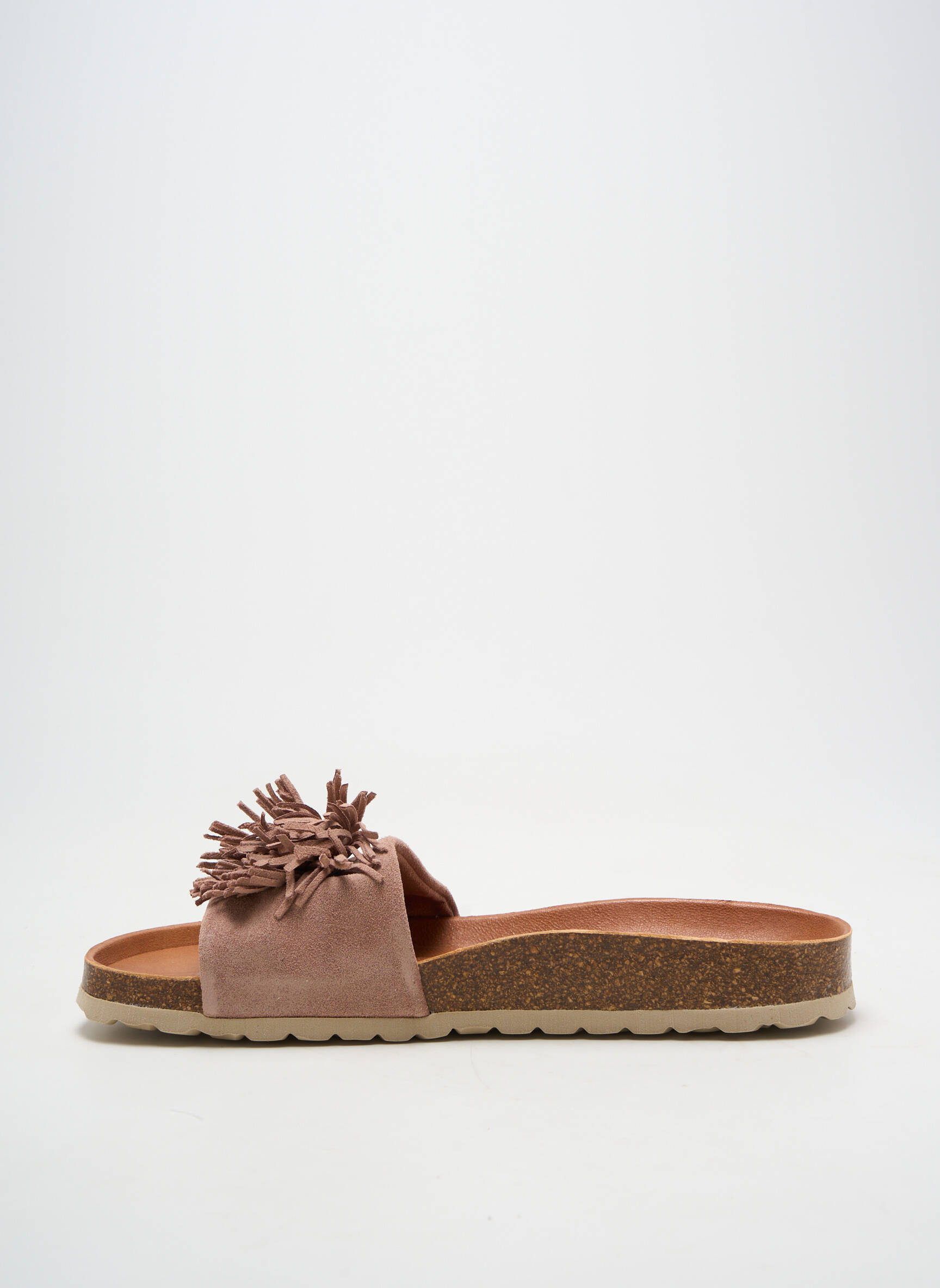 Mule/sabotai pado pėdos arkos plokščias kulnas iki 3 cm rožinė VERBENAS moteris
