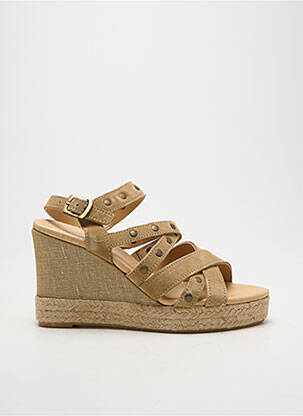 Espadrilės užsegimas kilpa(s) kulnas nuo 7 iki 9 cm auksas MKD moteris