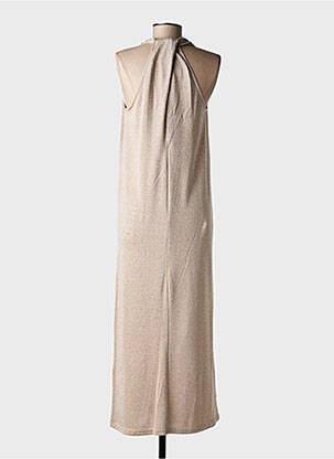 Ilga suknelė be rankų be rankų rudas GRACE & MILA moteris