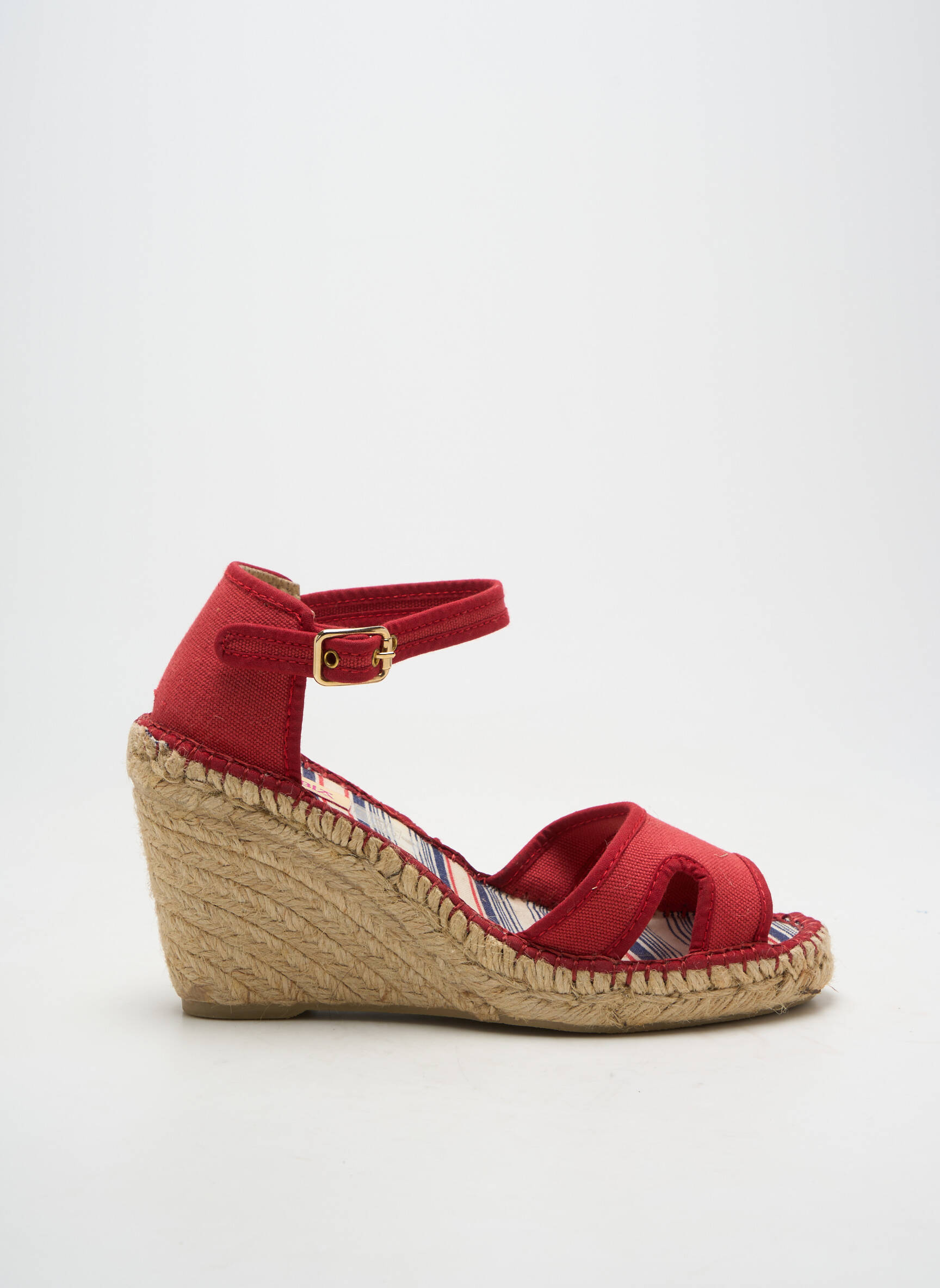 Espadrilės užsegimas kilpa(s) kulnas nuo 7 iki 9 cm raudona PARE GABIA moteris