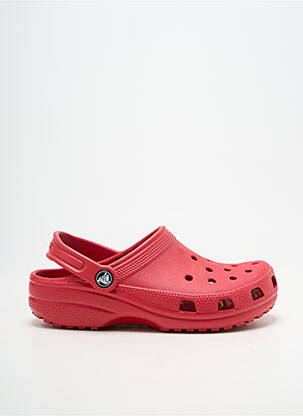 Mule/sabotai apvalus mygtukas apvalus mygtukas raudona CROCS vaikas