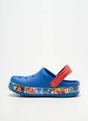 Mule/sabotai apvalus mygtukas apvalus mygtukas mėlyna CROCS berniukas