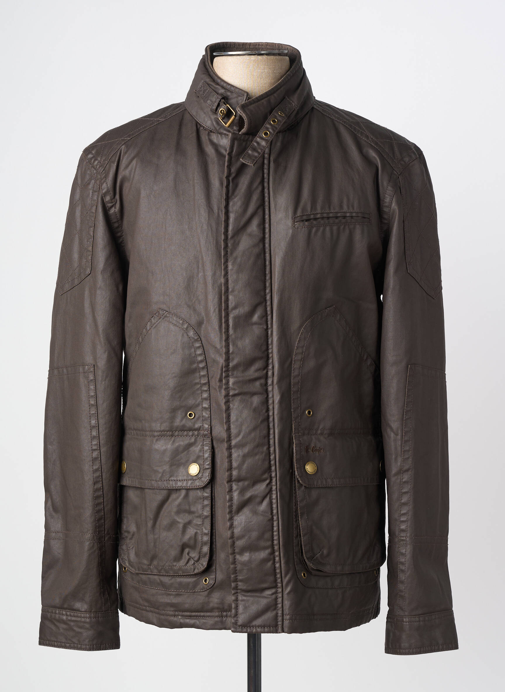 Parka vidinė apdaila su satiniu pamušalu be gobtuvų rudas LEE COOPER vyras