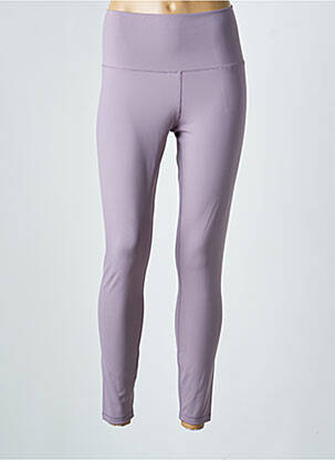 Legingas jersey audinys normala dydis violetinis ONLY PLAY moteris