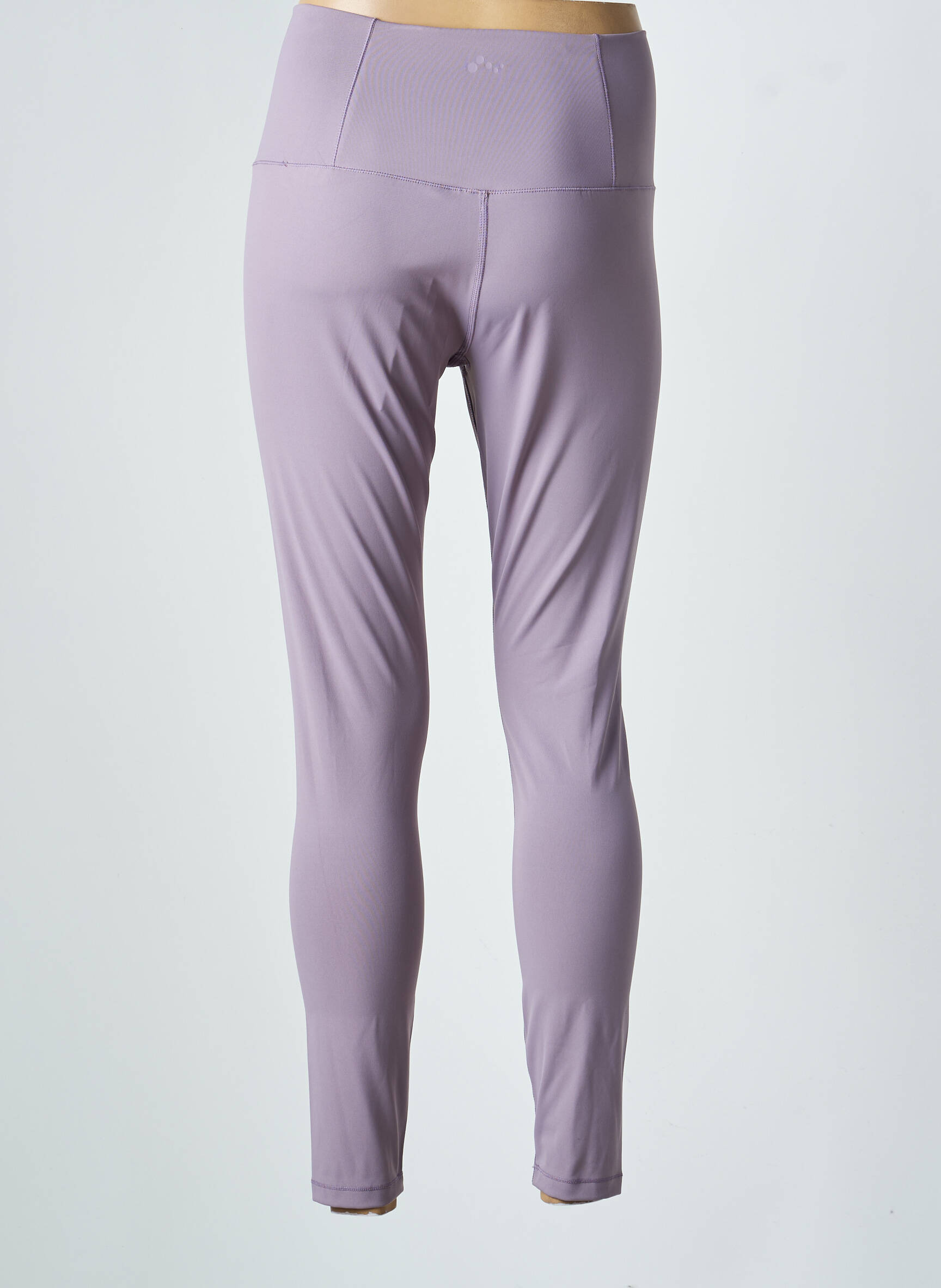 Legingas jersey audinys normala dydis violetinis ONLY PLAY moteris