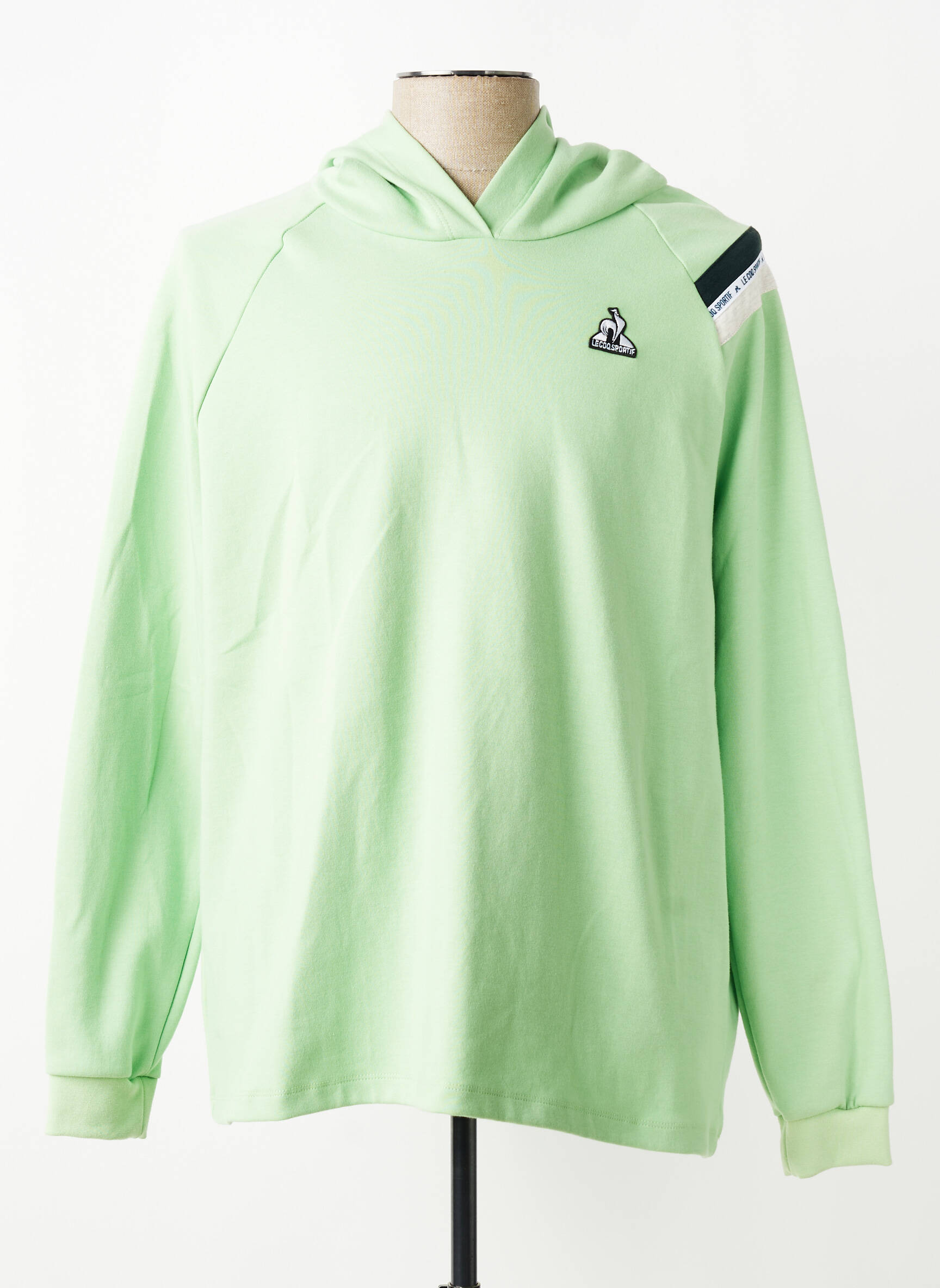 Kapišonas siuvinėjimas ilgos rankovės žalias LE COQ SPORTIF vyras