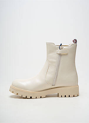 Batai/botai lygus medžiaga kulnas nuo 4 iki 6 cm bežinis TOMMY HILFIGER moteris