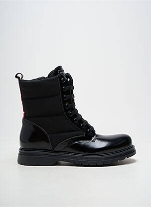 Batai/botai lygus medžiaga plokščias kulnas iki 3 cm juodas TOMMY HILFIGER moteris