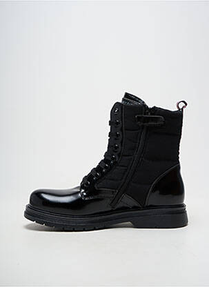 Batai/botai lygus medžiaga plokščias kulnas iki 3 cm juodas TOMMY HILFIGER moteris