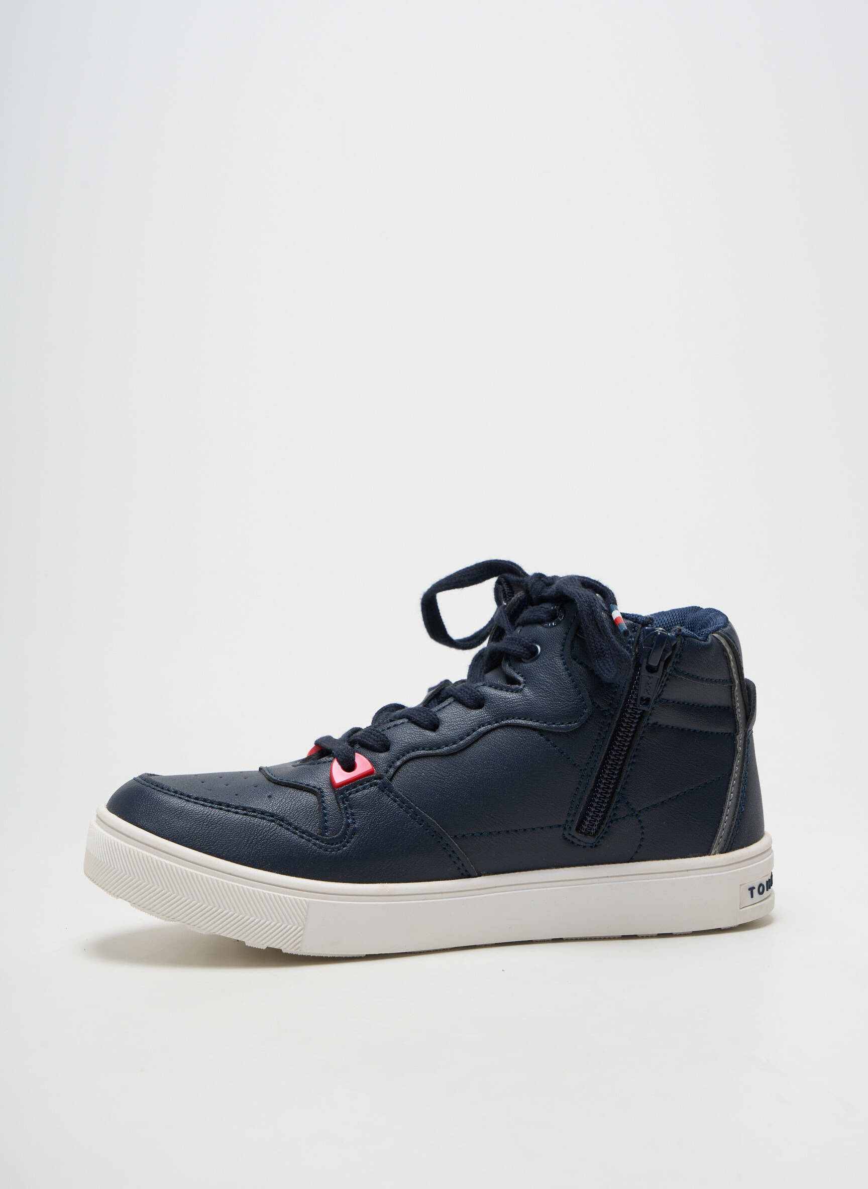 Bėgimo bateliai lygus medžiaga plokščias kulnas iki 3 cm mėlyna TOMMY HILFIGER moteris