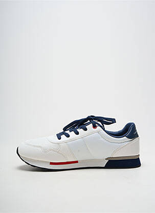 Bėgimo bateliai lygus medžiaga apvalus mygtukas baltas TOMMY HILFIGER vyras