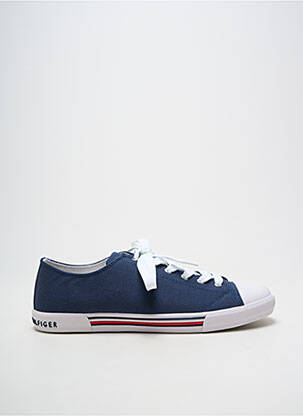 Bėgimo bateliai apvalus mygtukas plokščias kulnas iki 3 cm mėlyna TOMMY HILFIGER moteris