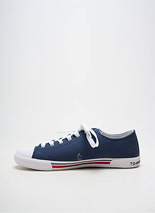 Bėgimo bateliai apvalus mygtukas plokščias kulnas iki 3 cm mėlyna TOMMY HILFIGER moteris