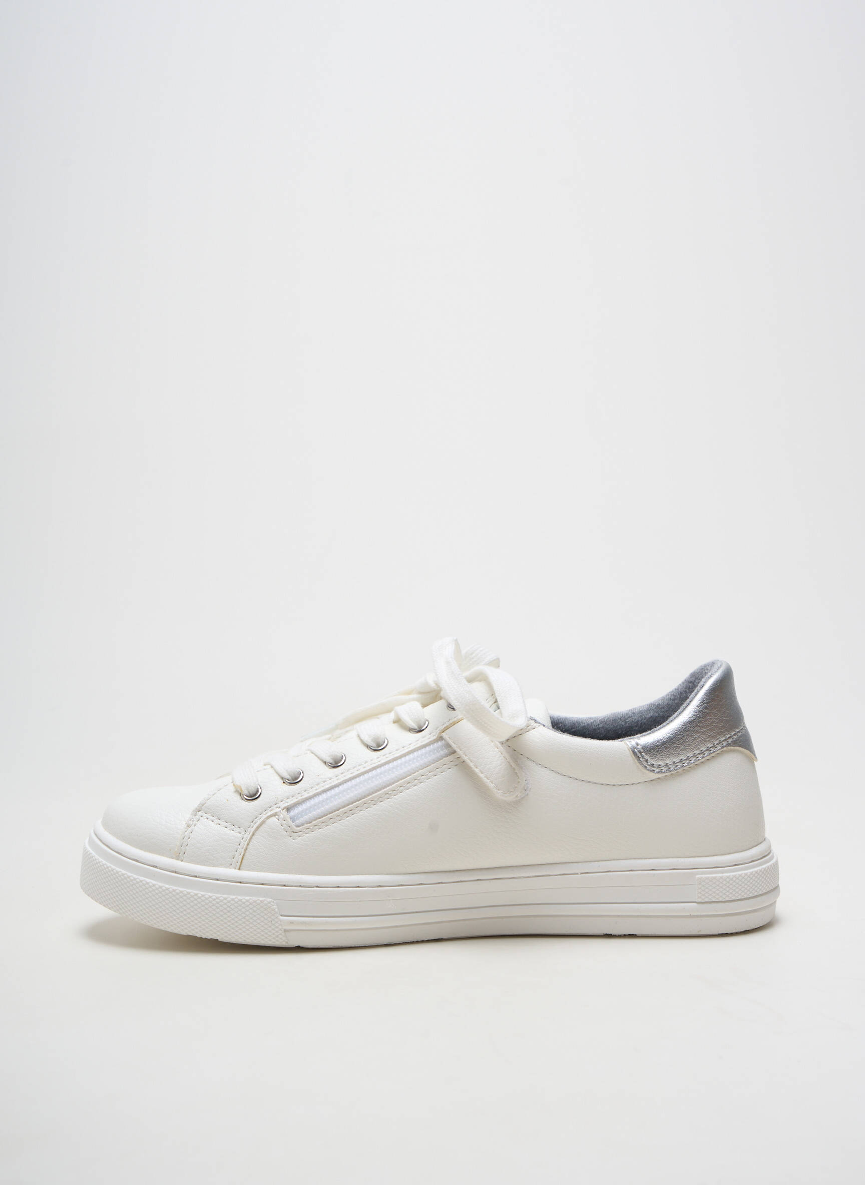 Bėgimo bateliai lygus medžiaga plokščias kulnas iki 3 cm baltas TOMMY HILFIGER moteris