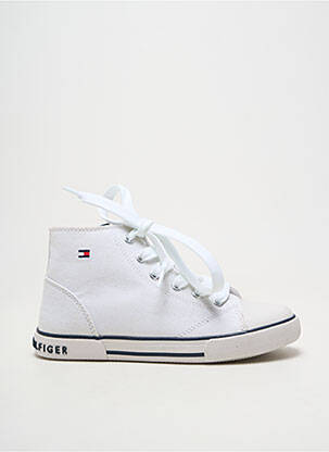 Bėgimo bateliai apvalus mygtukas apvalus mygtukas baltas TOMMY HILFIGER berniukas