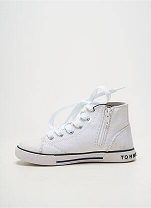 Bėgimo bateliai apvalus mygtukas apvalus mygtukas baltas TOMMY HILFIGER berniukas