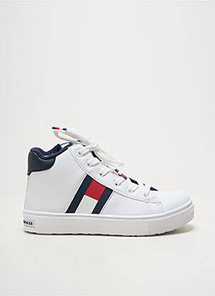 Bėgimo bateliai lygus medžiaga apvalus mygtukas baltas TOMMY HILFIGER berniukas