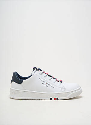 Bėgimo bateliai šnervių uždarymas apvalus mygtukas baltas TOMMY HILFIGER berniukas