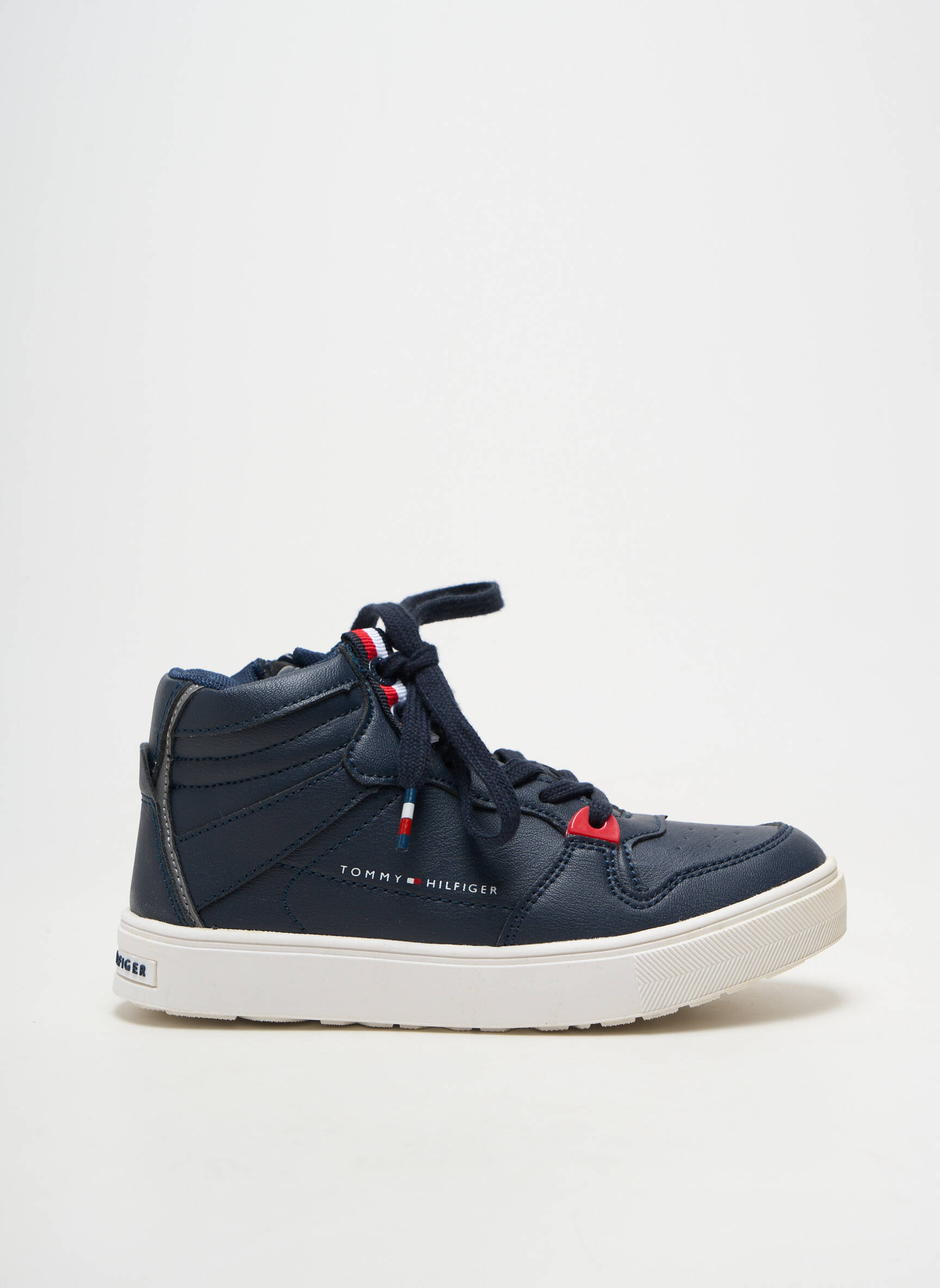 Bėgimo bateliai lygus medžiaga apvalus mygtukas mėlyna TOMMY HILFIGER berniukas