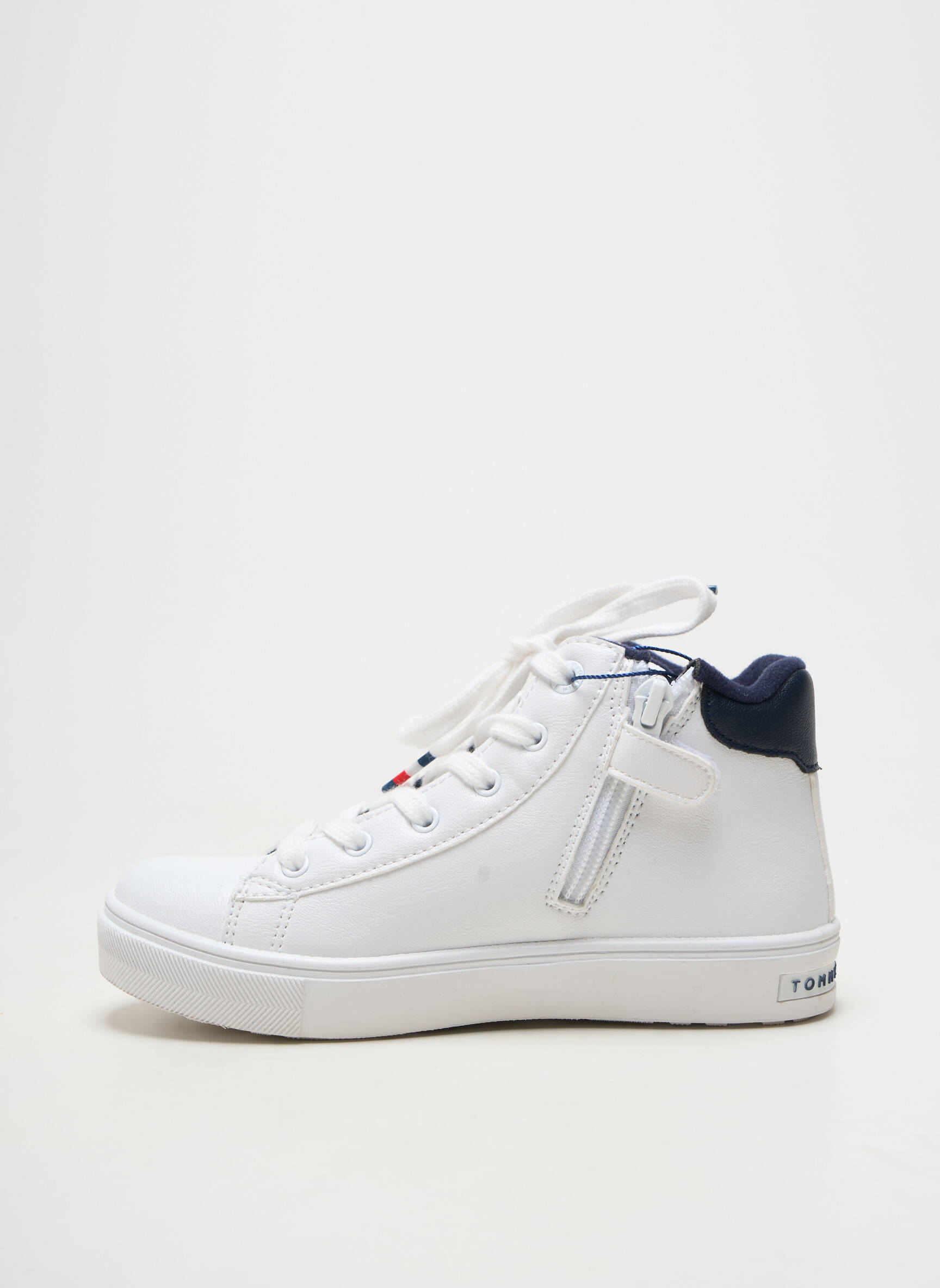 Bėgimo bateliai lygus medžiaga apvalus mygtukas baltas TOMMY HILFIGER berniukas