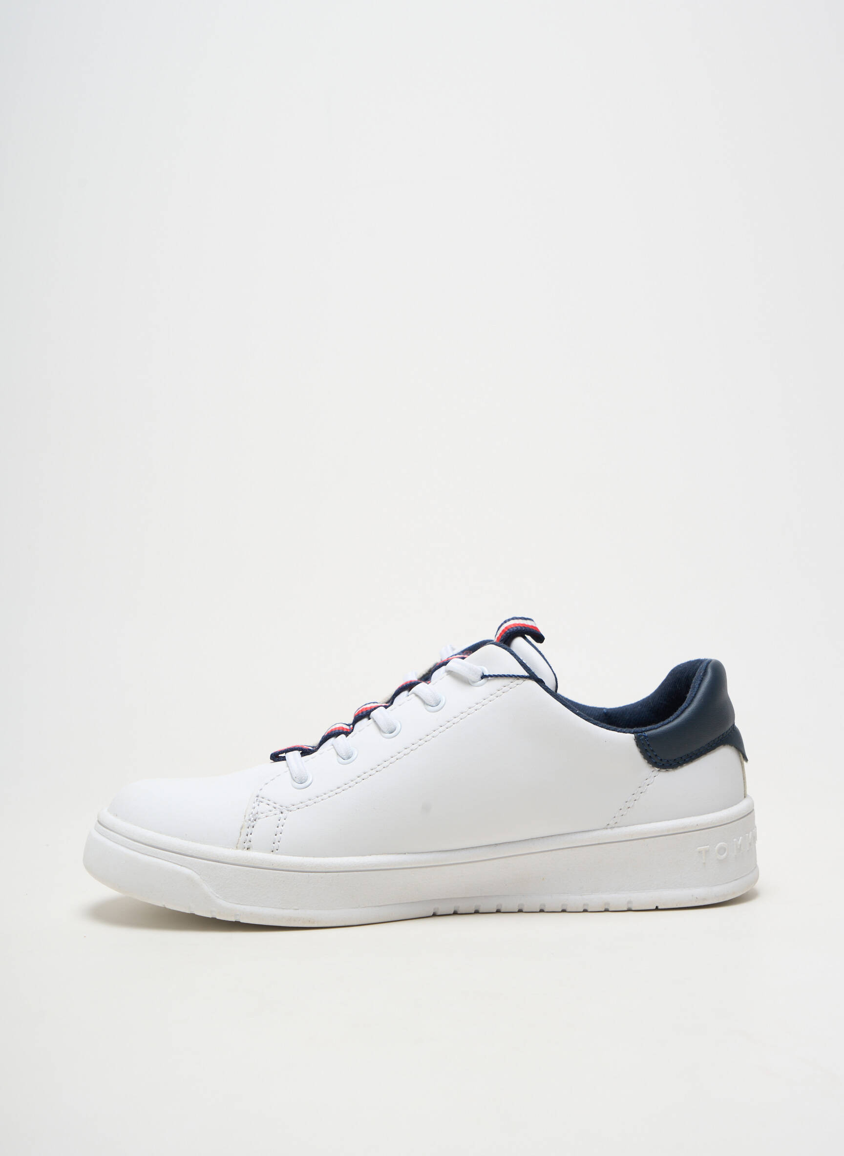 Bėgimo bateliai šnervių uždarymas apvalus mygtukas baltas TOMMY HILFIGER berniukas