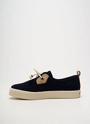 Slip-on batai šnervių uždarymas plokščias kulnas iki 3 cm mėlyna ARMISTICE moteris