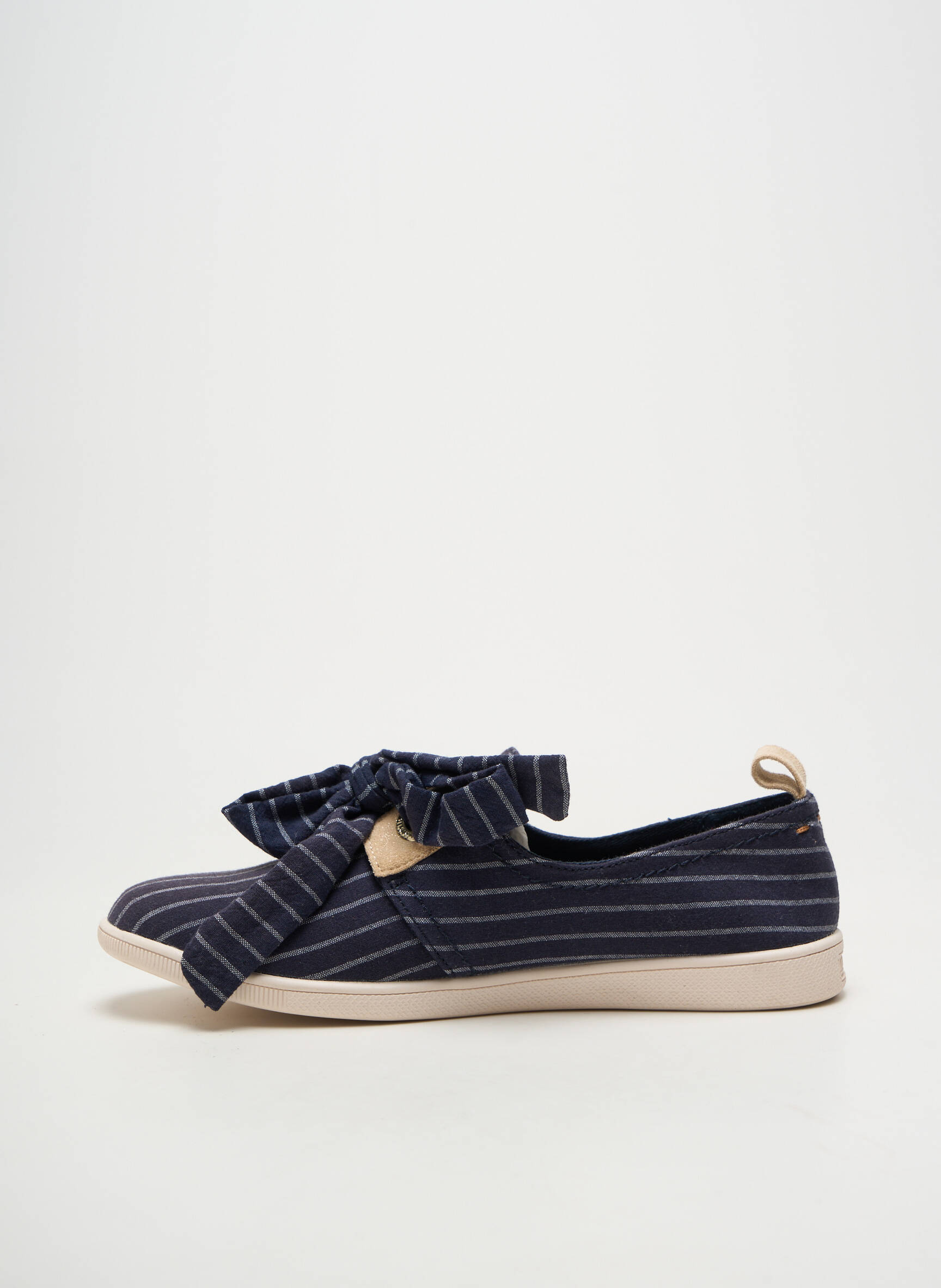 Slip-on batai plokščias kulnas iki 3 cm mėlyna ARMISTICE moteris