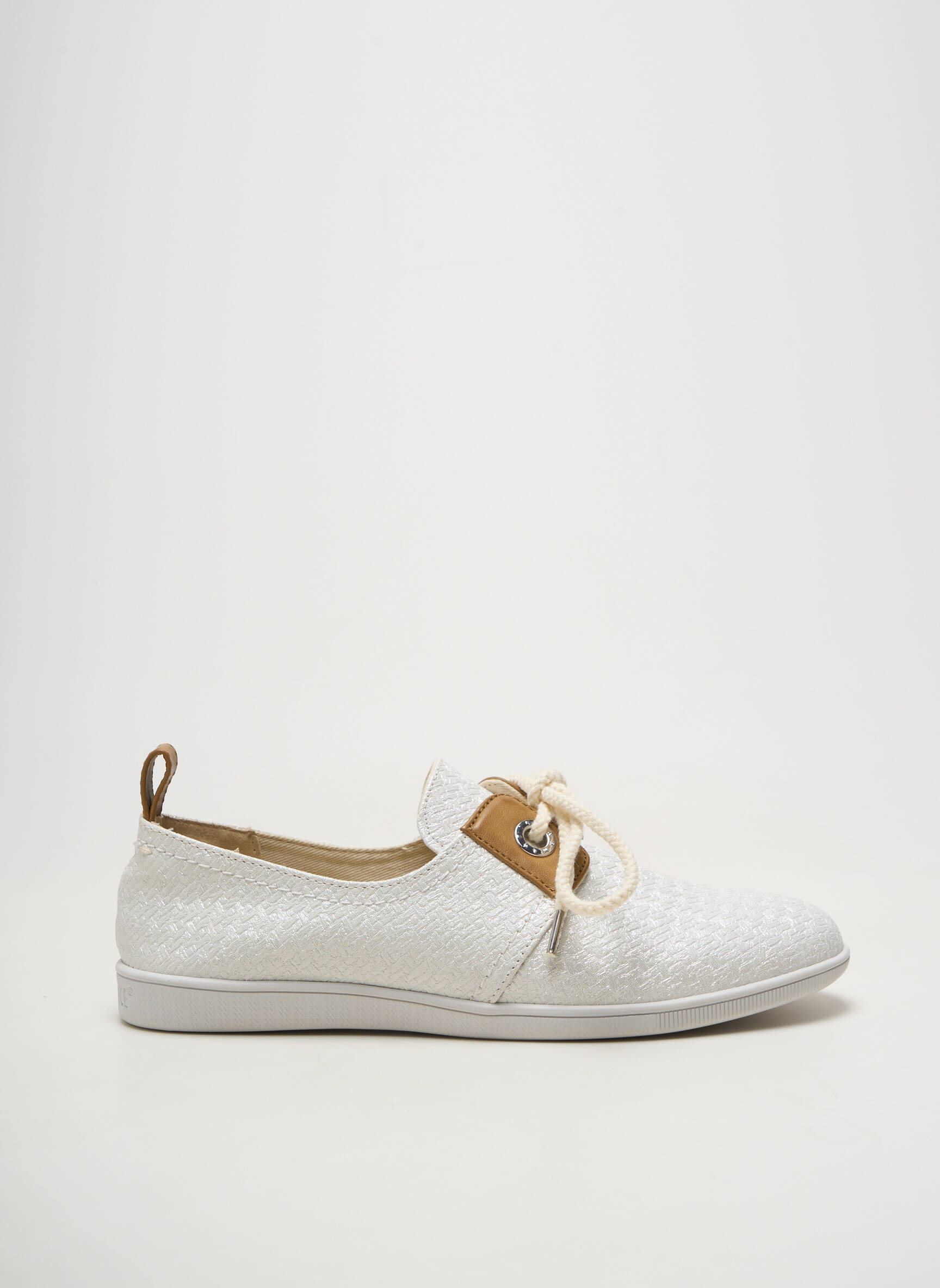 Slip-on batai šnervių uždarymas plokščias kulnas iki 3 cm baltas ARMISTICE moteris