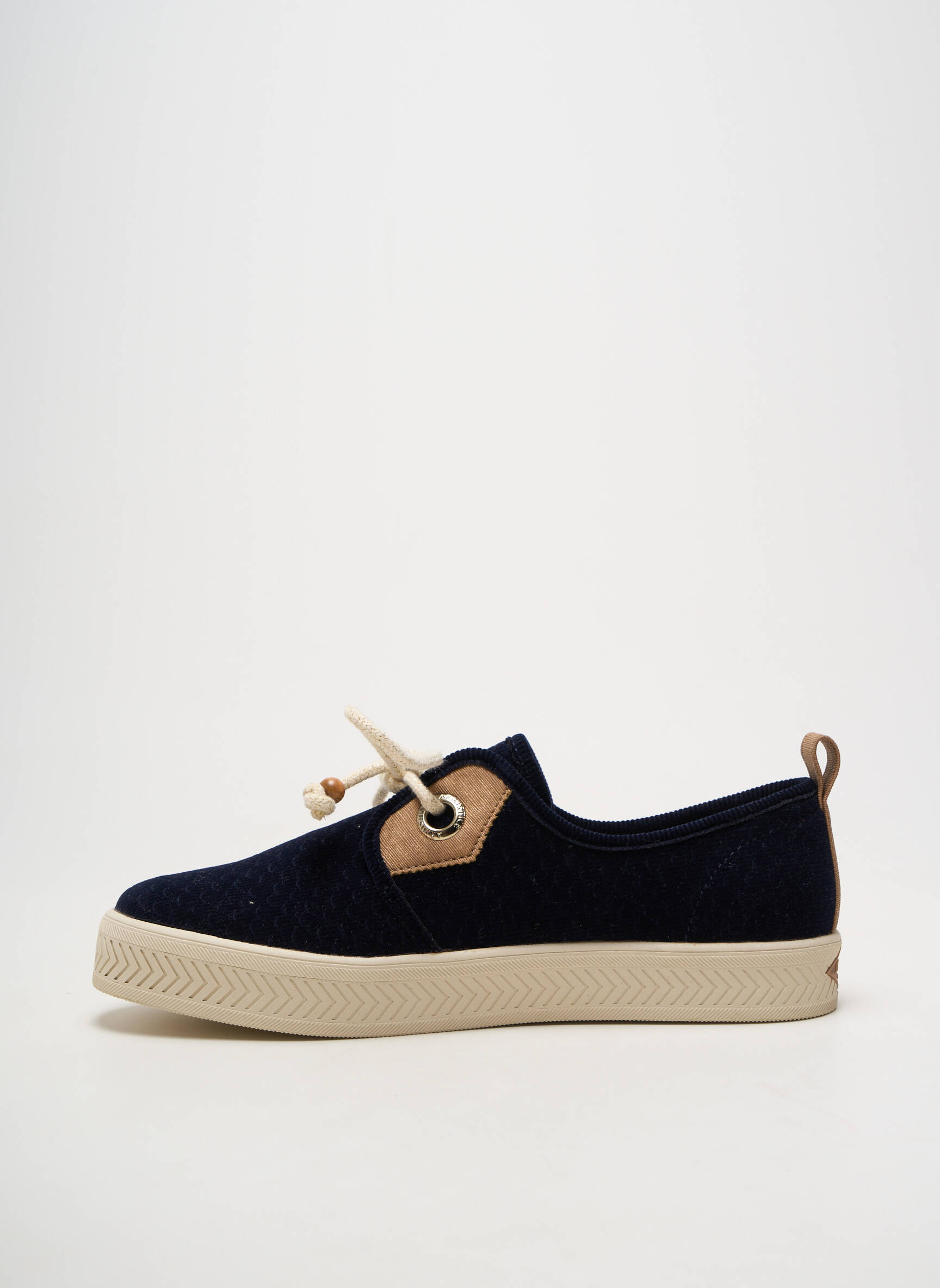 Slip-on batai šnervių uždarymas plokščias kulnas iki 3 cm mėlyna ARMISTICE moteris
