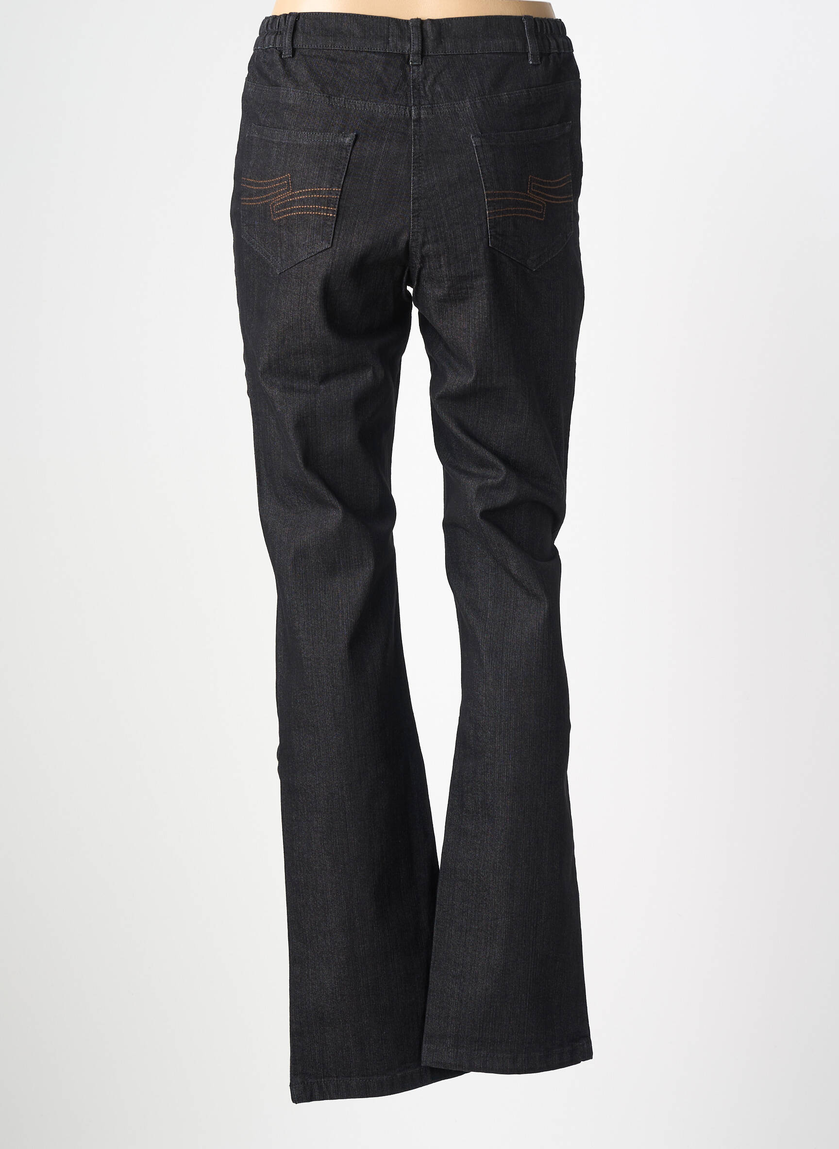 Bootcut džinsai aukšta talija aukšta talija juodas KARTING moteris