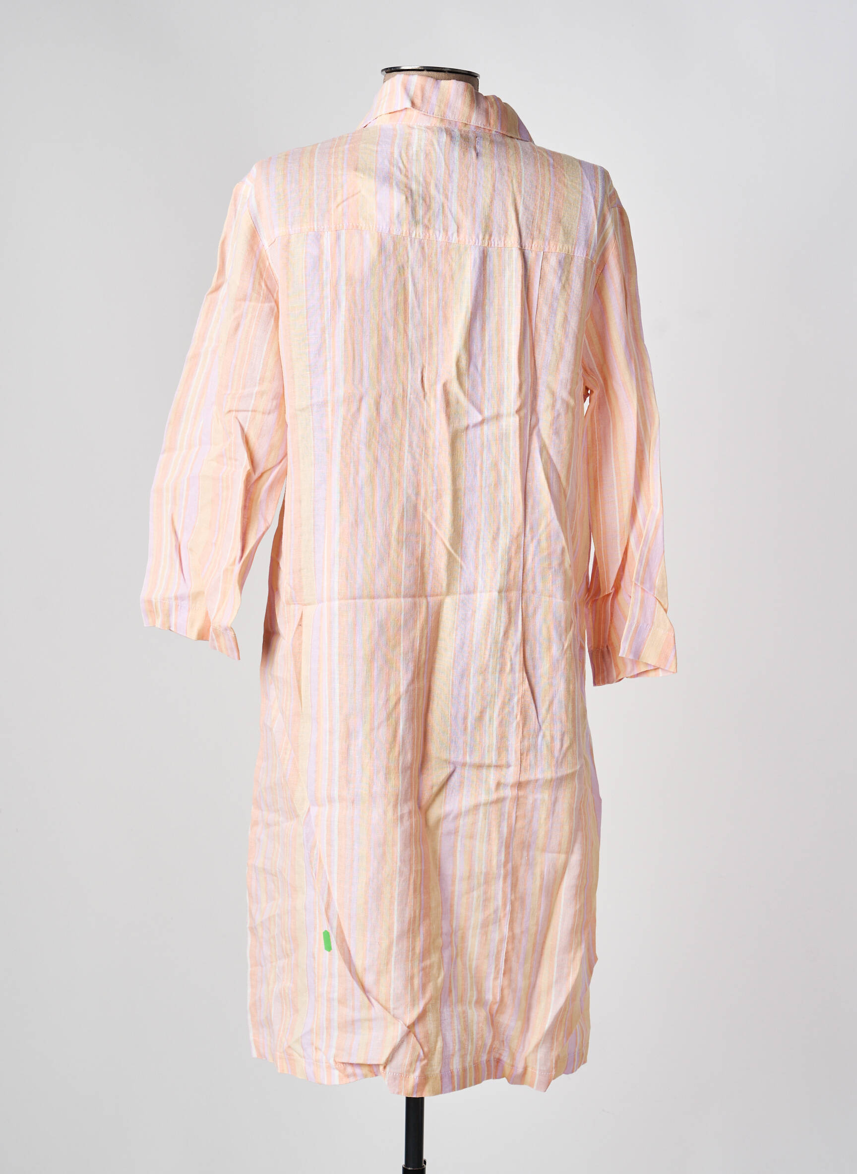 Pusilgių suknelė 3/4 rankovės 3/4 rankovės oranžinė COUTURIST moteris