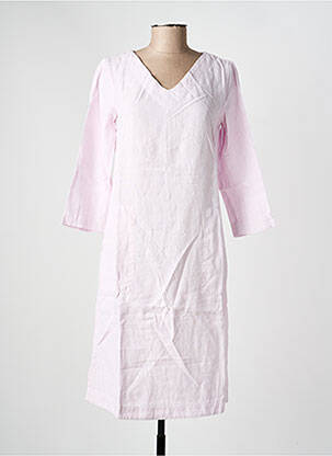 Pusilgių suknelė 3/4 rankovės 3/4 rankovės violetinis COUTURIST moteris