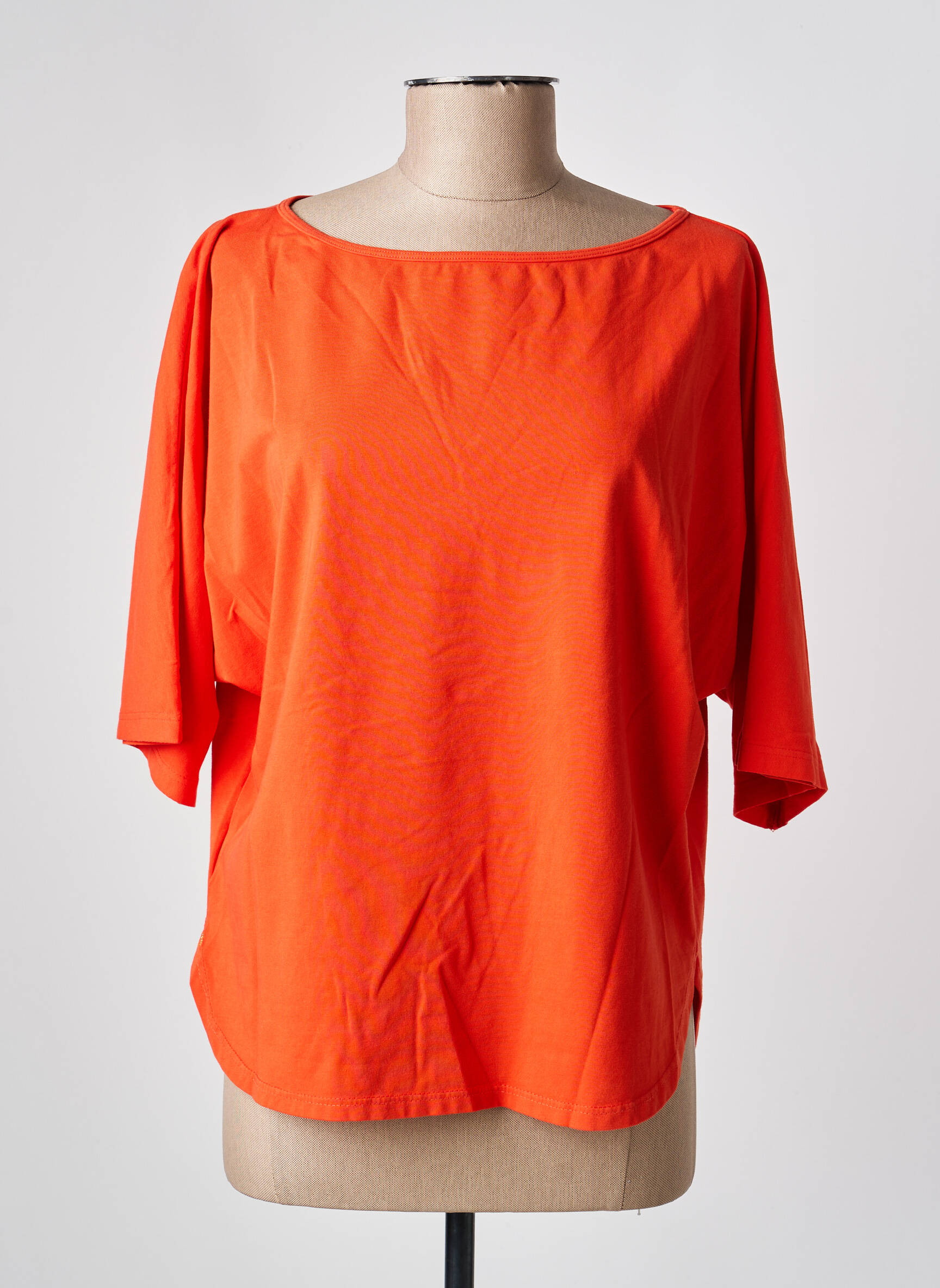 Viršūnė 3/4 rankovės oranžinė COUTURIST moteris