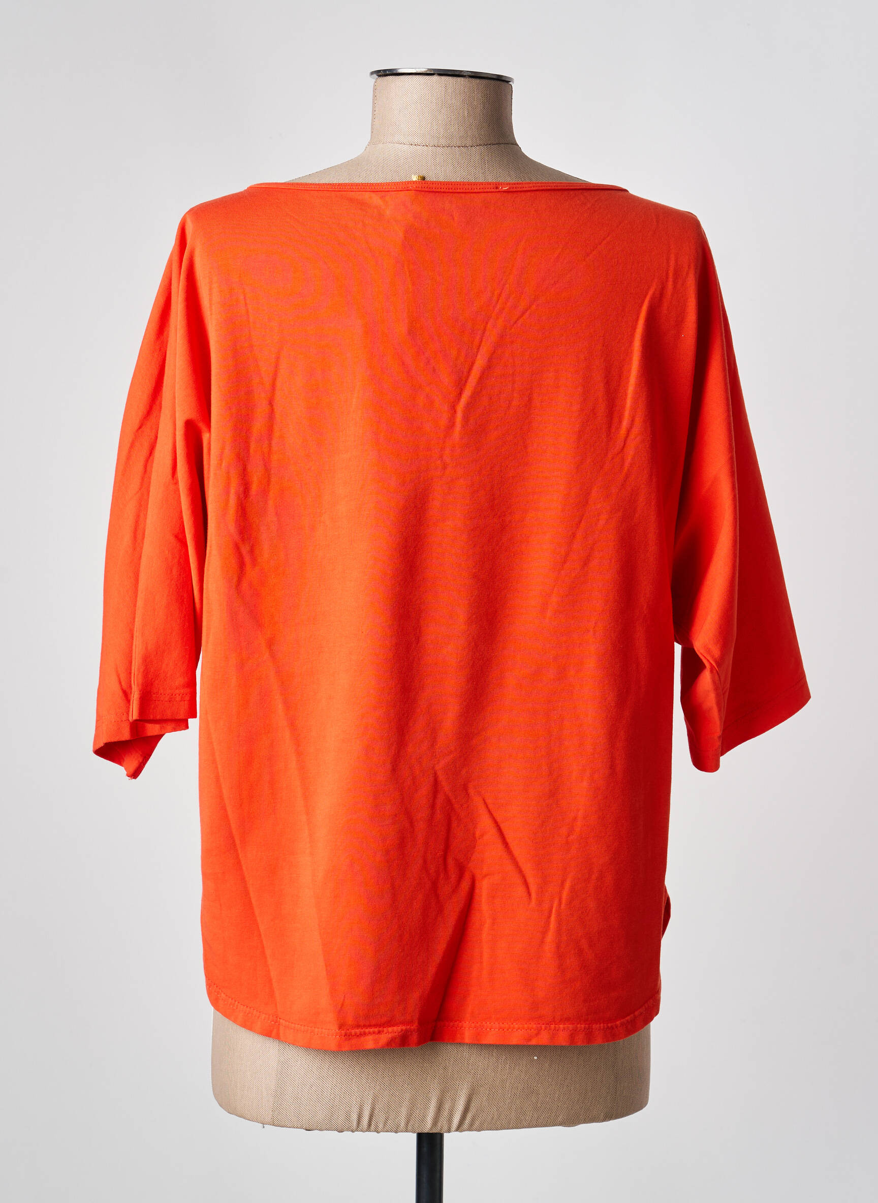 Viršūnė 3/4 rankovės oranžinė COUTURIST moteris