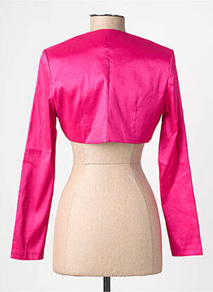 Bolero ilgos rankovės rožinė FLOWER BY CHARM'S moteris